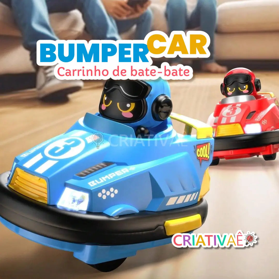 Bumper Car Criativae - Ferngesteuerte Autoscooter im Doppelpack