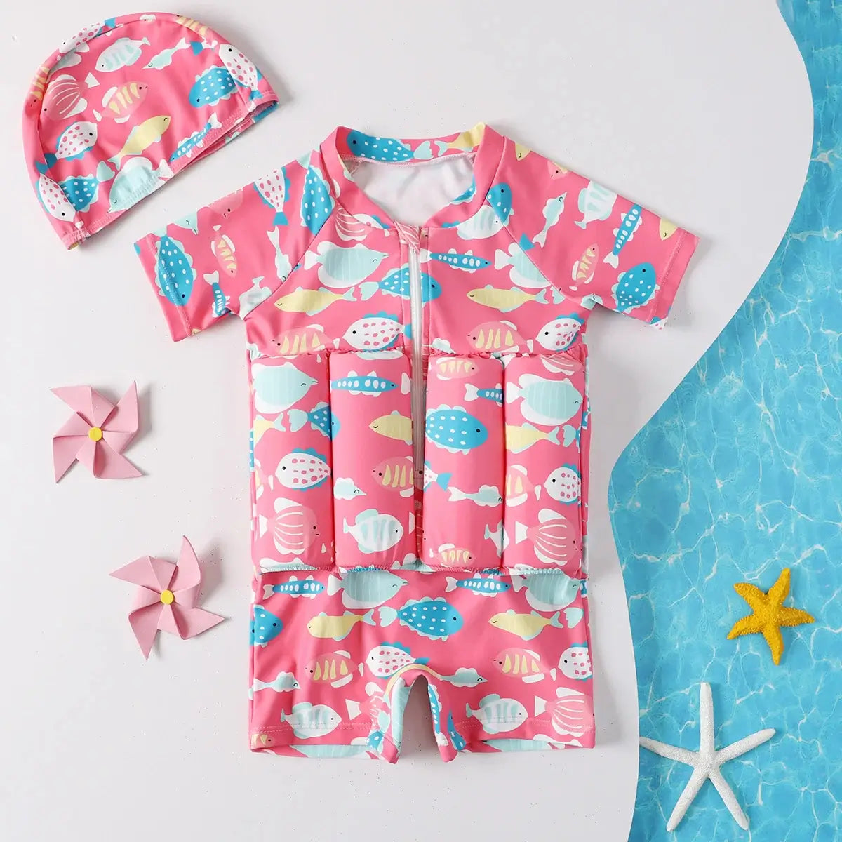 FloatSuit Criativae - Badeanzug mit eingearbeiteten Schwimmhilfen