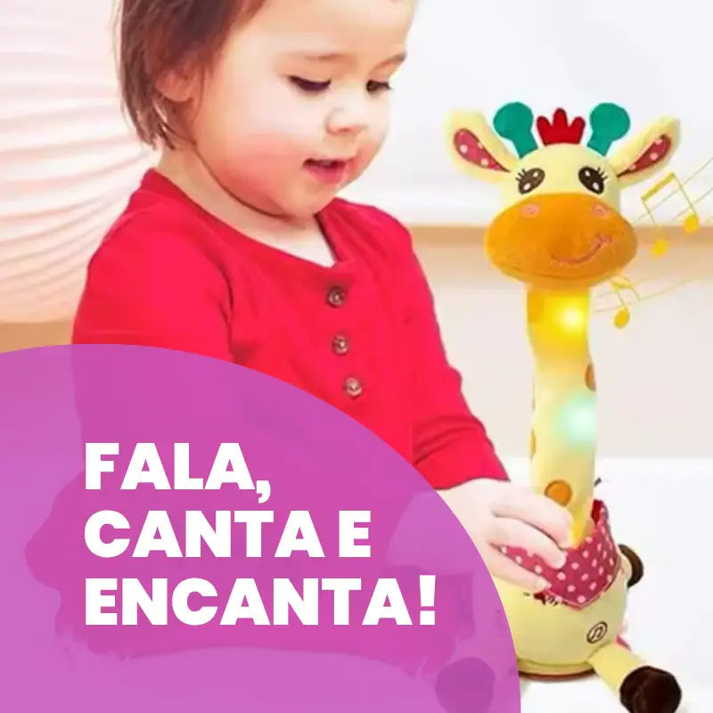 Tanzende Giraffe Criativae - Sprechendes und singendes Plüschtier