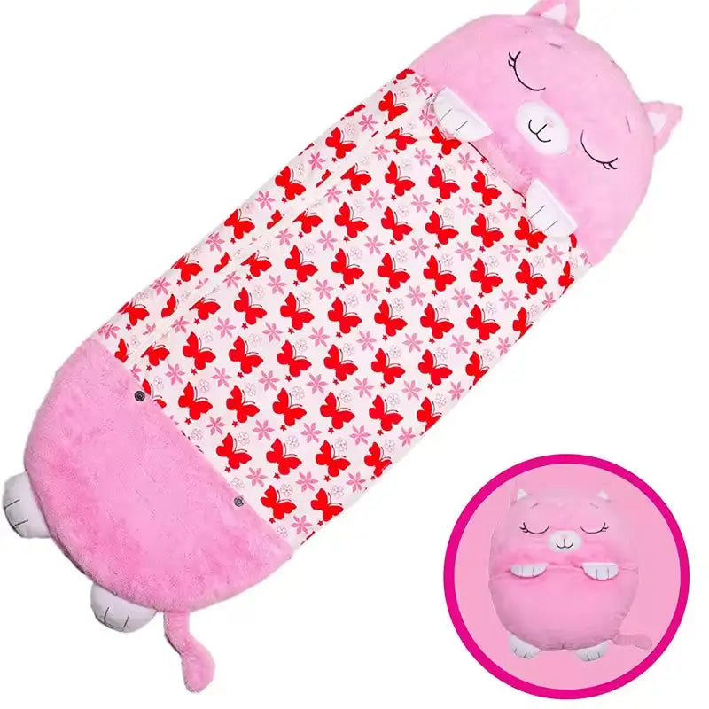 Kuschelsack Criativae - 3-in-1 Kinderschlafsack mit Kuscheltier