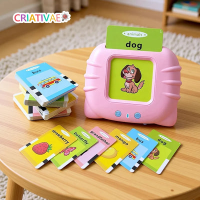Card Kids Criativae - Sprechende Englisch-Lernkarten für Kinder (224 Wörter)