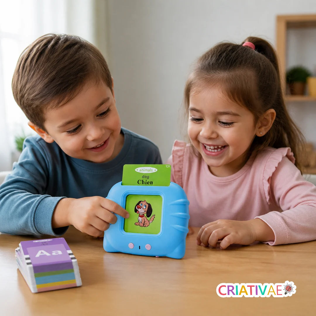 Card Kids Criativae - Sprechende Englisch-Lernkarten für Kinder (224 Wörter)