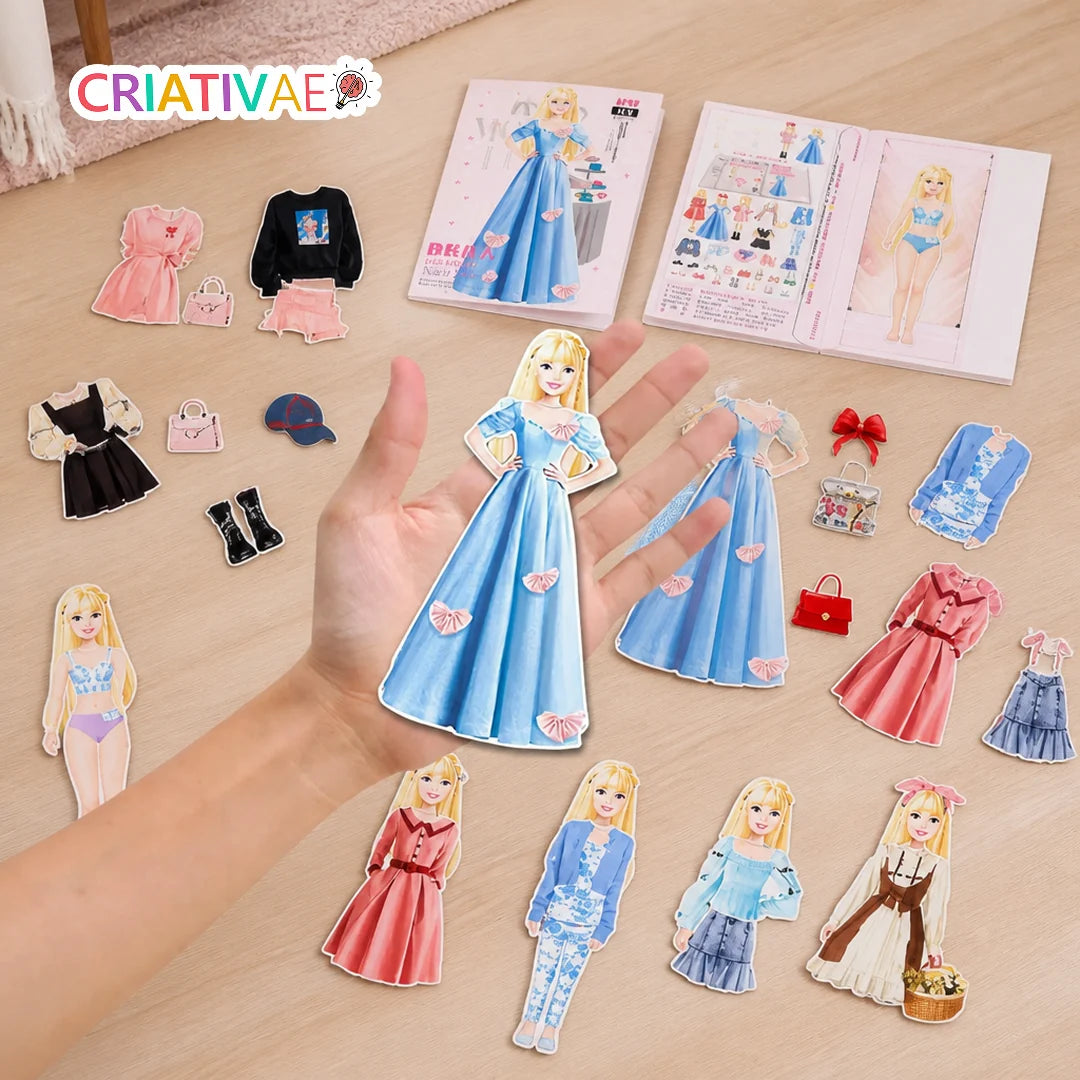 Styldoll Criativae - Magnetische Anziehpuppe mit unendlich vielen Outfits