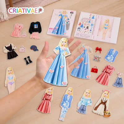 Styldoll Criativae - Magnetische Anziehpuppe mit unendlich vielen Outfits