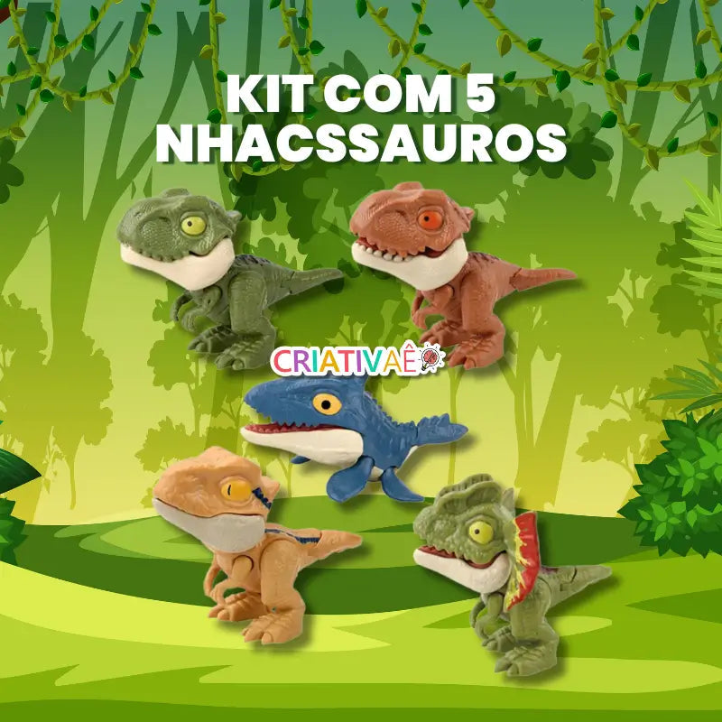 Schnappsaurier Criativae - Anti-Stress-Dinos mit Schnappmaul