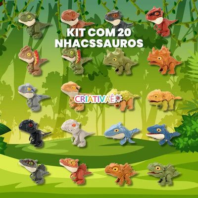 Schnappsaurier Criativae - Anti-Stress-Dinos mit Schnappmaul