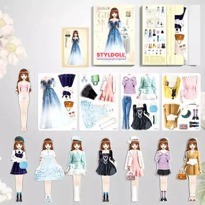 Styldoll Criativae - Magnetische Anziehpuppe mit unendlich vielen Outfits