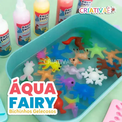 Aqua Fairy Criativae - Magisches Wasser-Bastelset für 3D-Tiere