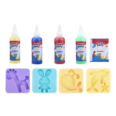 Aqua Fairy Criativae - Magisches Wasser-Bastelset für 3D-Tiere