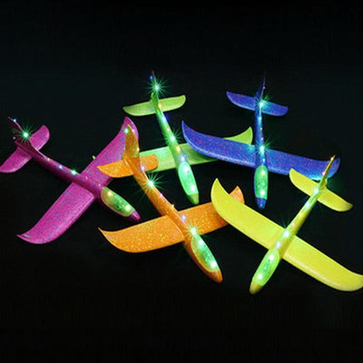 FlexFly Criativae - Unzerbrechlicher Gleitflieger mit LED-Licht