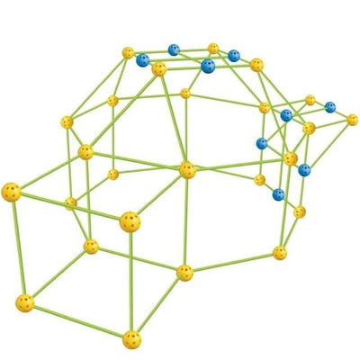 Build It Criativae - Montessori-Konstruktionsset für Hütten und Höhlen