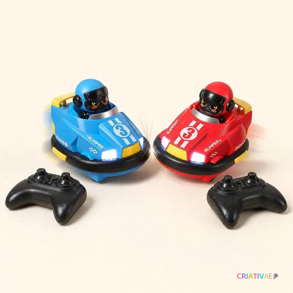 Bumper Car Criativae - Ferngesteuerte Autoscooter im Doppelpack