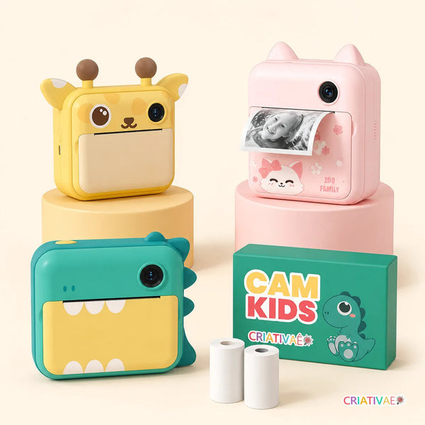 Cam Kids Criativae - Kinderkamera mit Sofortdruck