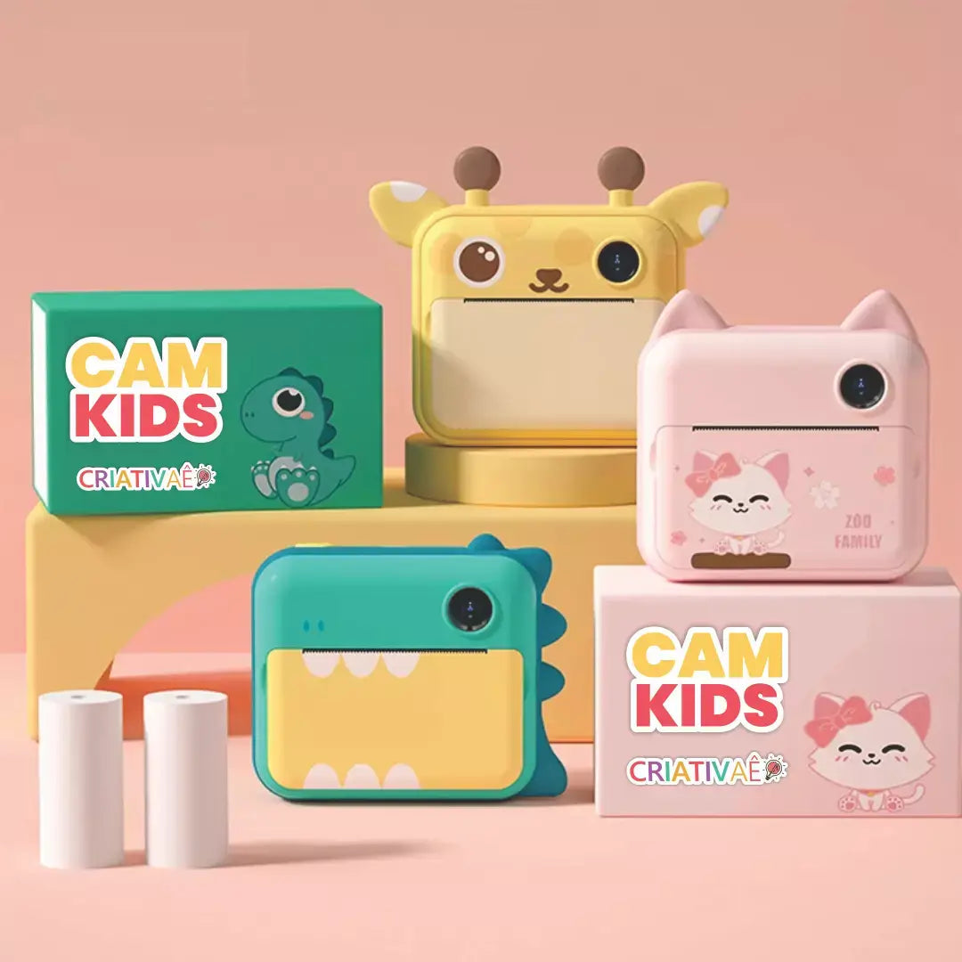 Cam Kids Criativae - Kinderkamera mit Sofortdruck