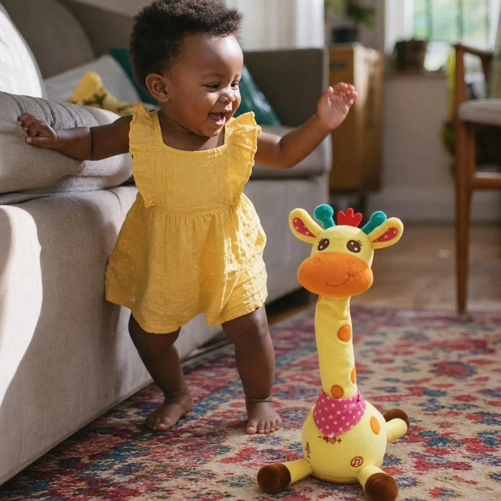 Tanzende Giraffe Criativae - Sprechendes und singendes Plüschtier