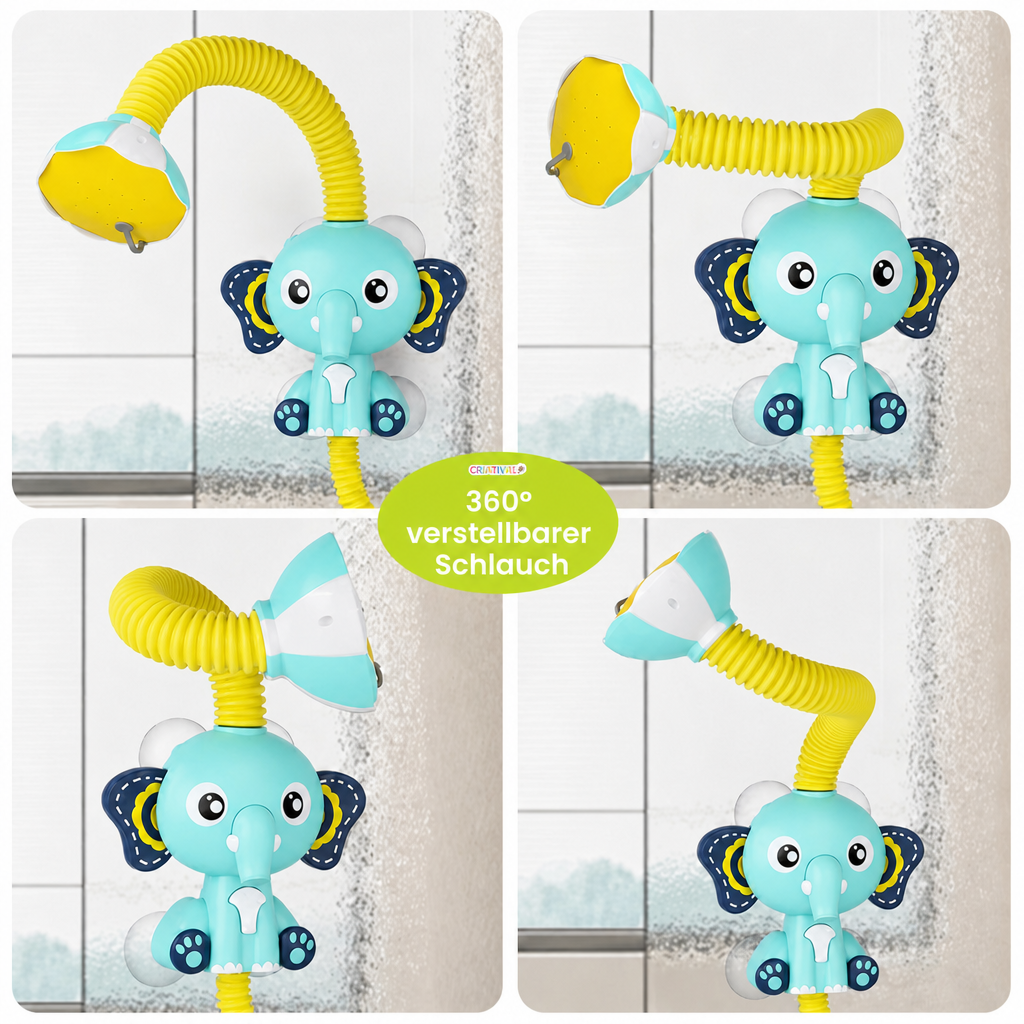 Baby Shower Criativae - Sanfte Kinderdusche für die Badewanne