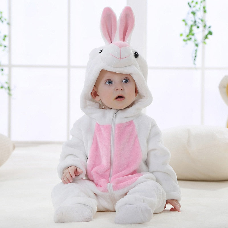 Kuschelfreunde Criativae - Kuscheliger Tier-Overall aus Plüsch-Flanell
