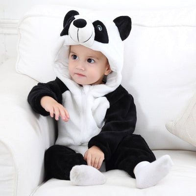 Kuschelfreunde Criativae - Kuscheliger Tier-Overall aus Plüsch-Flanell