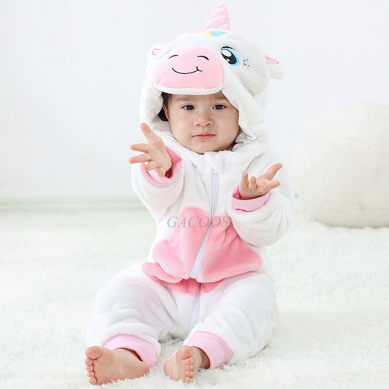 Kuschelfreunde Criativae - Kuscheliger Tier-Overall aus Plüsch-Flanell