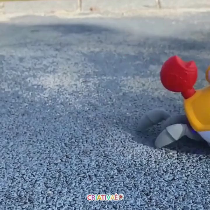Krabbi Criativae - Flitzende Krabbe mit Hindernis-Sensor, Musik und Licht