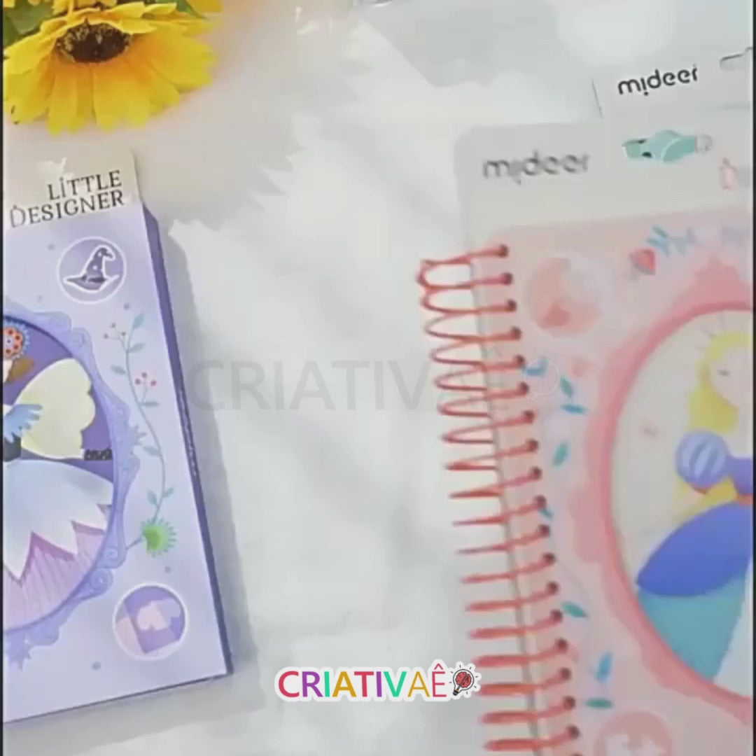 Fashion Atelier Criativae - Interaktives Anziehpuppen-Bastelbuch