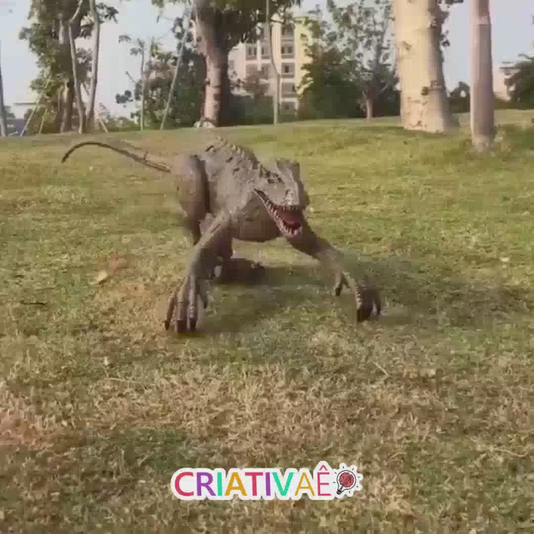 T-RunRex Criativae - Ferngesteuerter Dinosaurier mit Licht und Sound