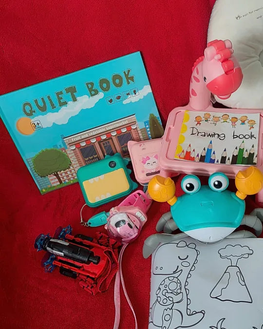 QuietBook Montessori Klettbuch – Kundenfoto 3 (Illustration)
