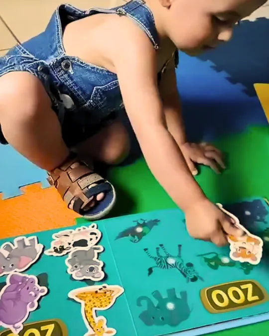 QuietBook Montessori Klettbuch – Kundenfoto 4 (Illustration)