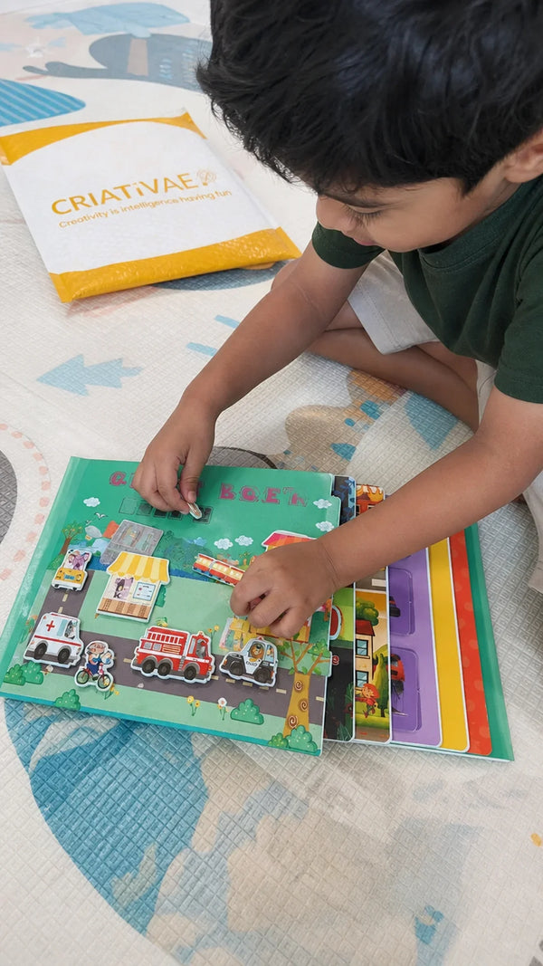 QuietBook Montessori Klettbuch – Kundenfoto 5 (Illustration)