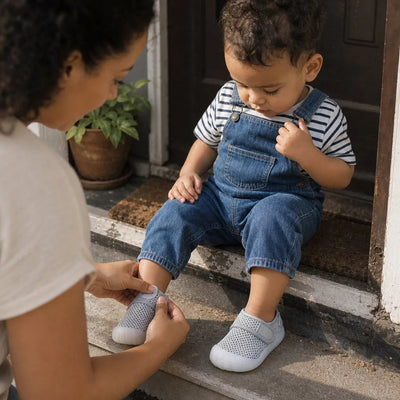 AirSteps Criativae - Atmungsaktive Babyschuhe für die ersten Schritte