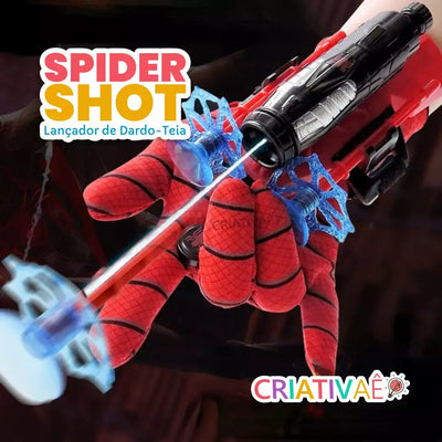 Spider Shot Criativae - Web-Launcher mit Saugnapf-Pfeilen