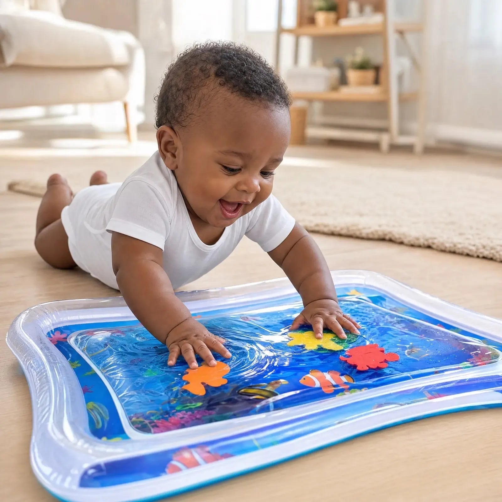 Wasserspielmatte Criativae - Interaktive Sensorik-Matte für Babys