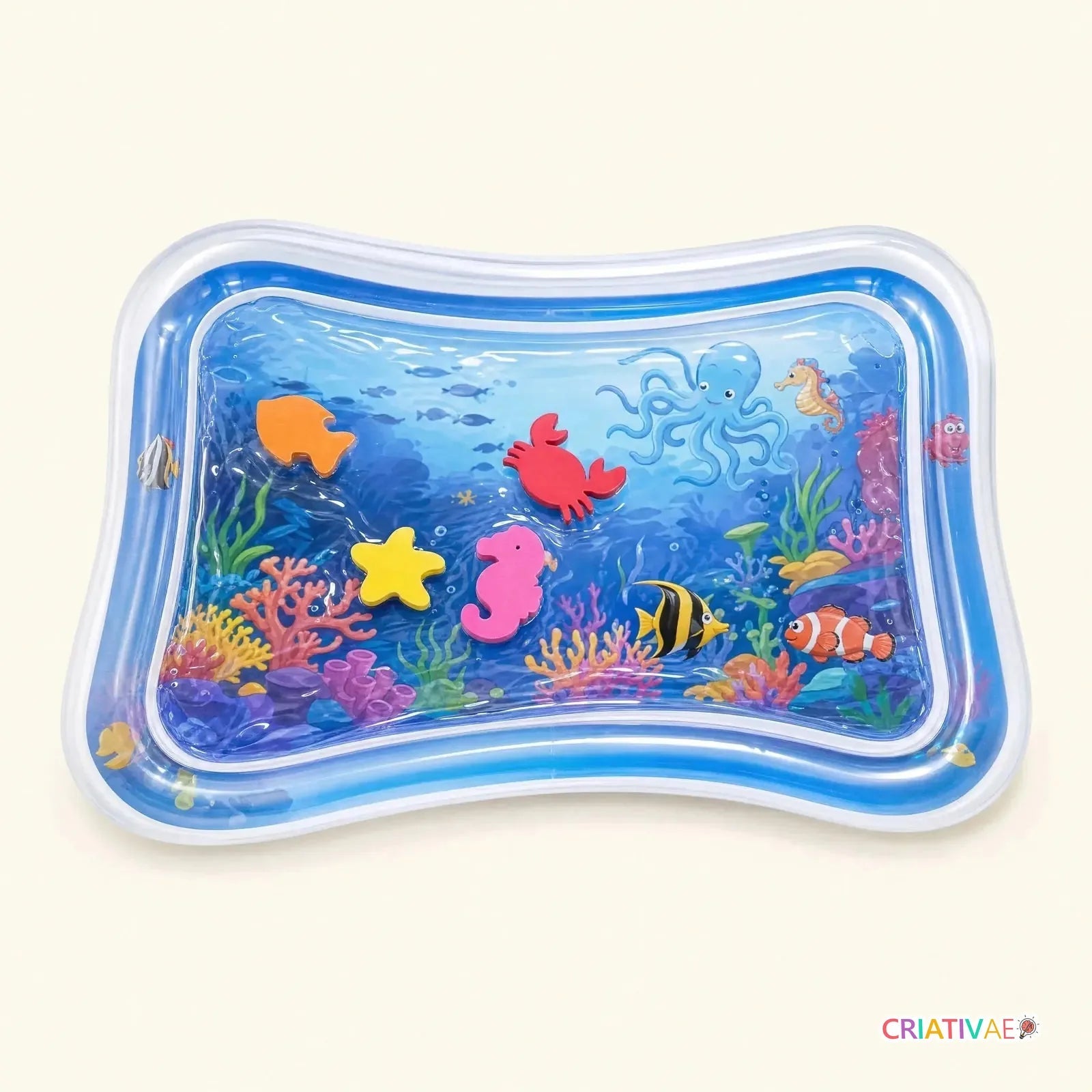 Wasserspielmatte Criativae - Interaktive Sensorik-Matte für Babys