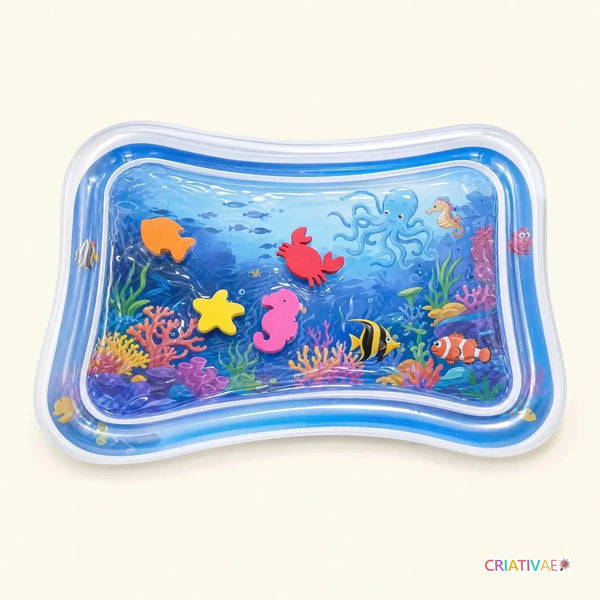 Wasserspielmatte Criativae - Interaktive Sensorik-Matte für Babys